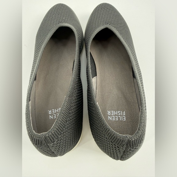 EILEEN FISHER Heaven Stretch Knit Wedge Comfort Ballet Flat Size 11 - Picture 12 of 16